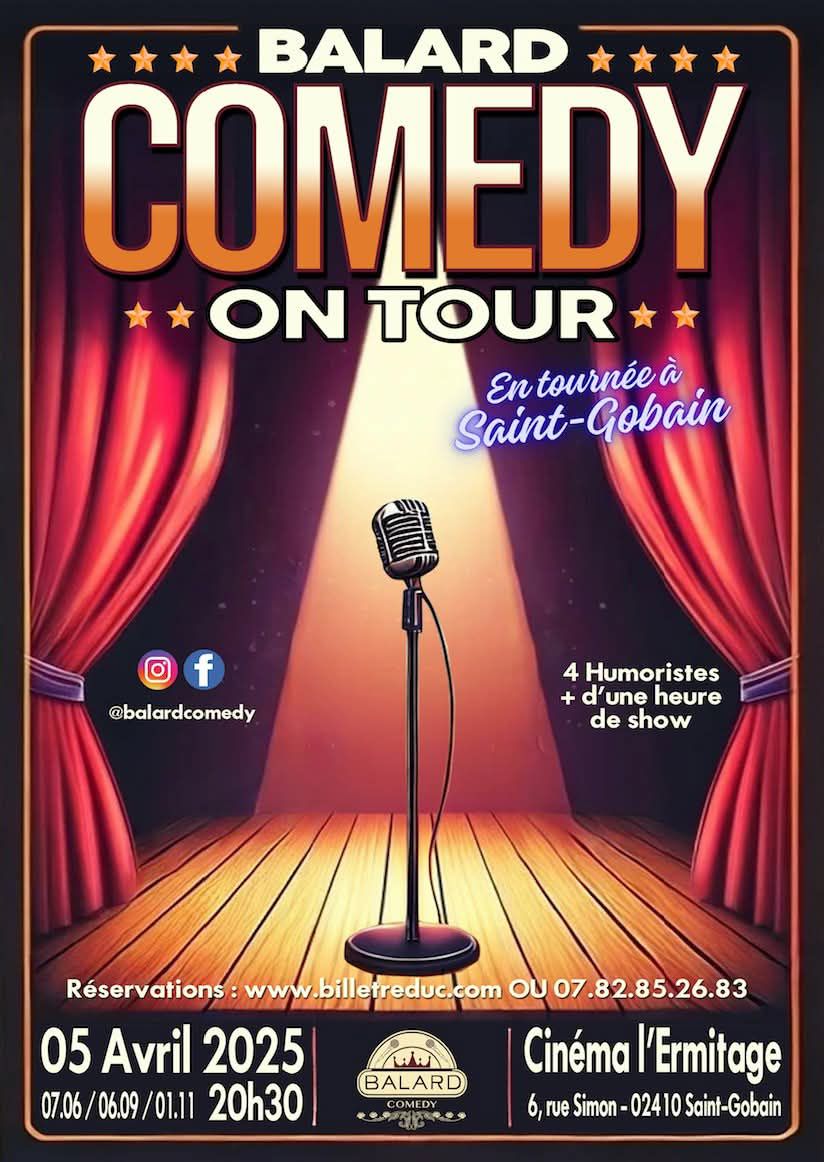 Balard comedy on tour : en tournée à Saint-Gobain