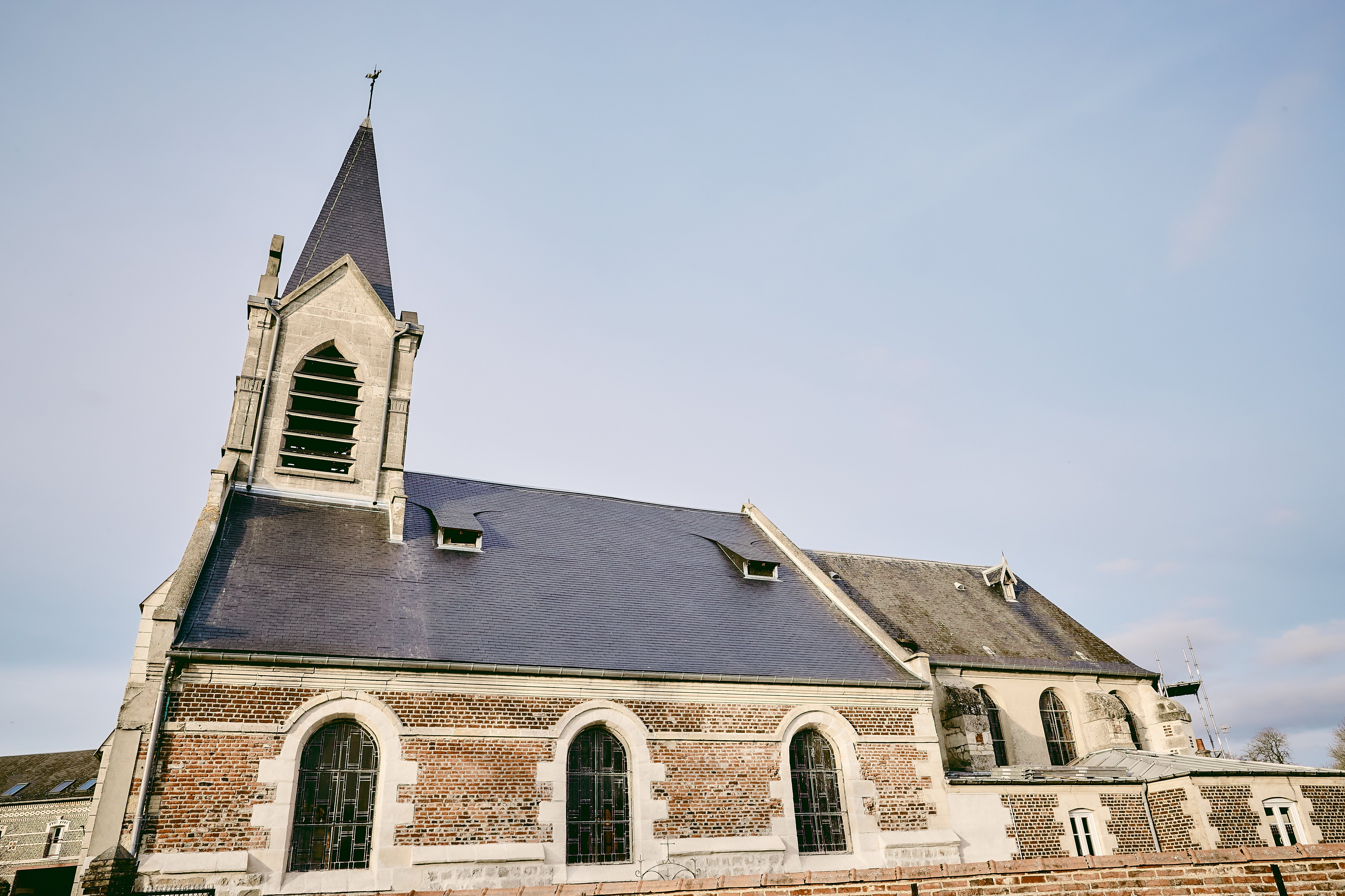 Eglise Saint-Jean-Baptiste  France Hauts-de-France Aisne Abbécourt 02300