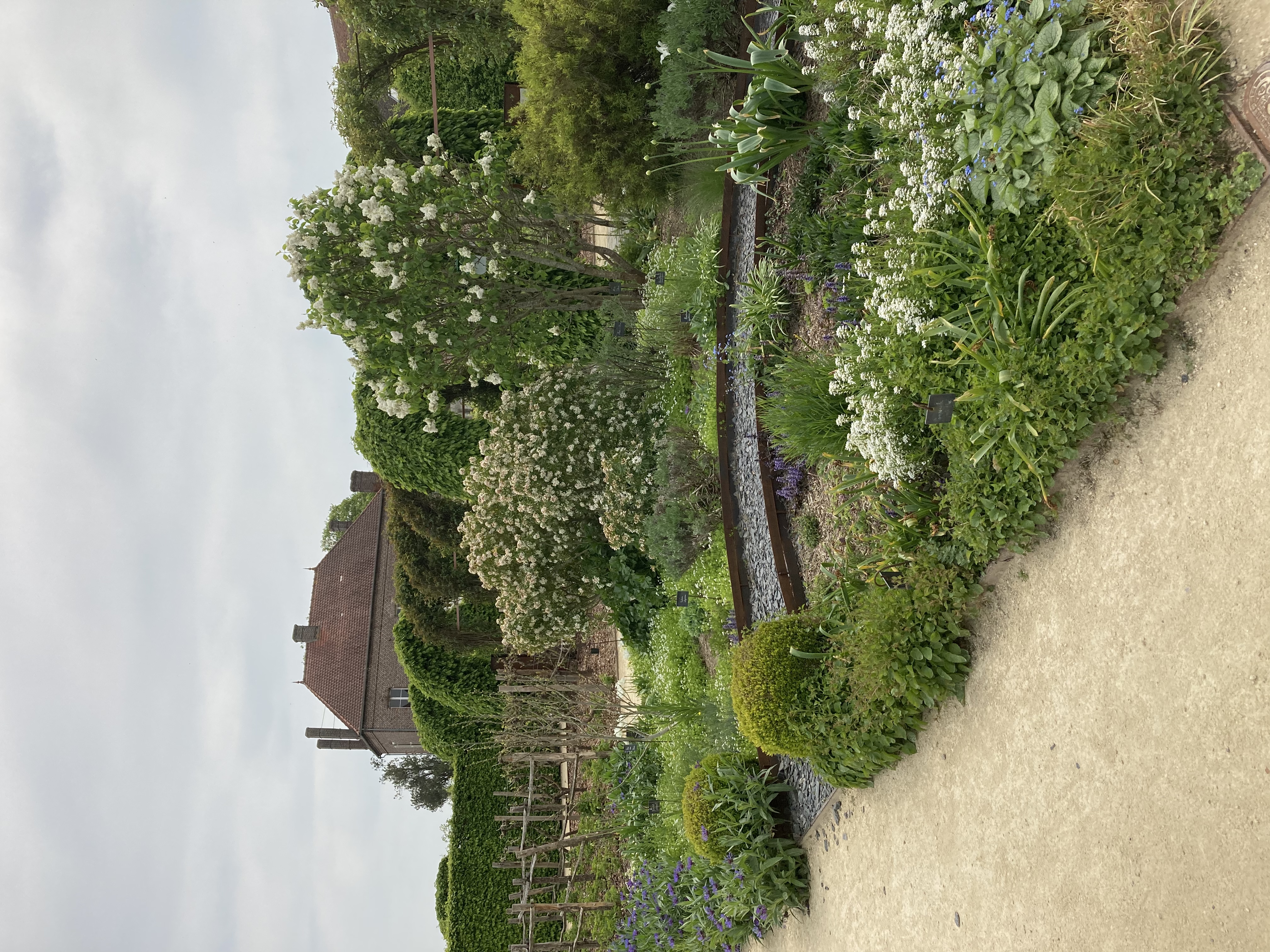 Jardin d'inspiration médiévale de la Maladrerie Saint-Lazare  France Hauts-de-France Oise Beauvais 60000