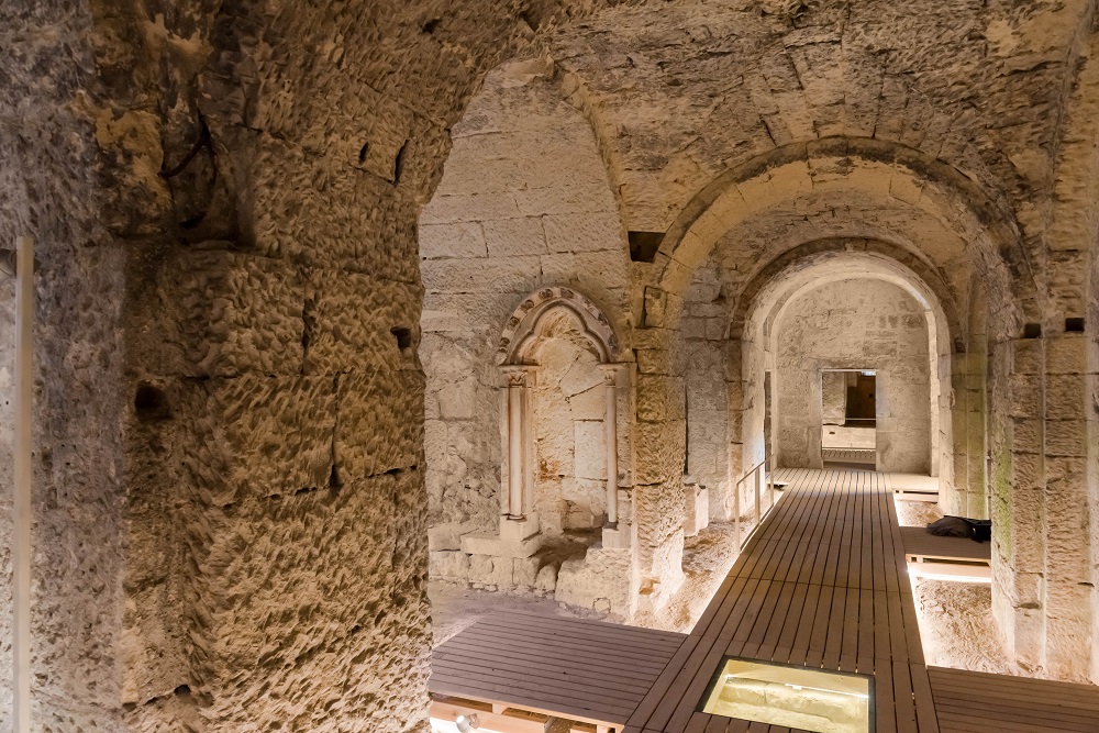 Crypte de l'abbaye Saint-Médard  France Hauts-de-France Aisne Soissons 02200