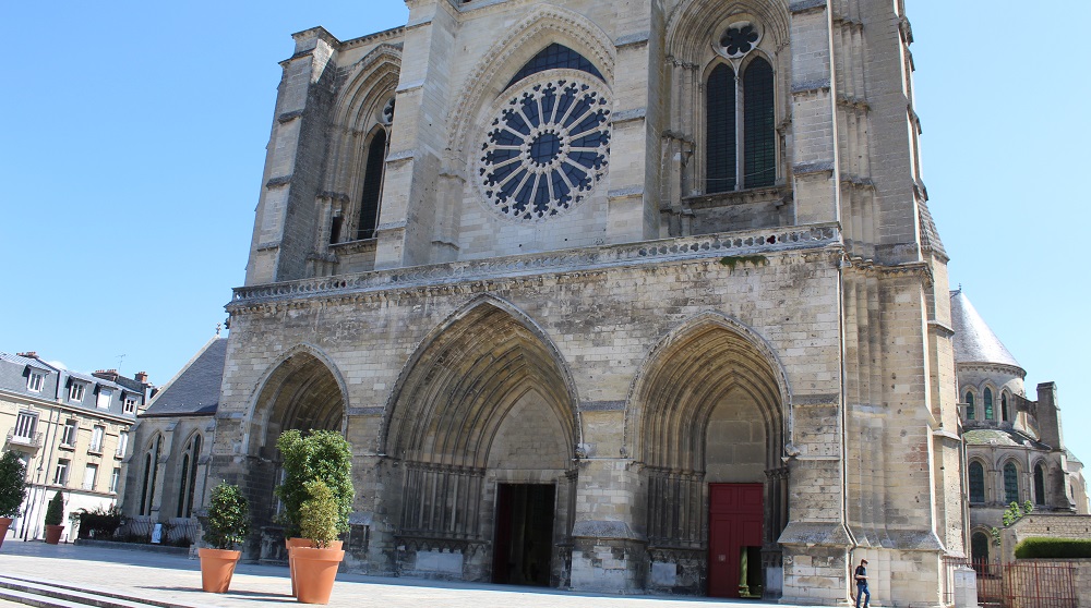 La cathédrale Saint-Gervais-Saint-Protais  France Hauts-de-France Aisne Soissons 02200
