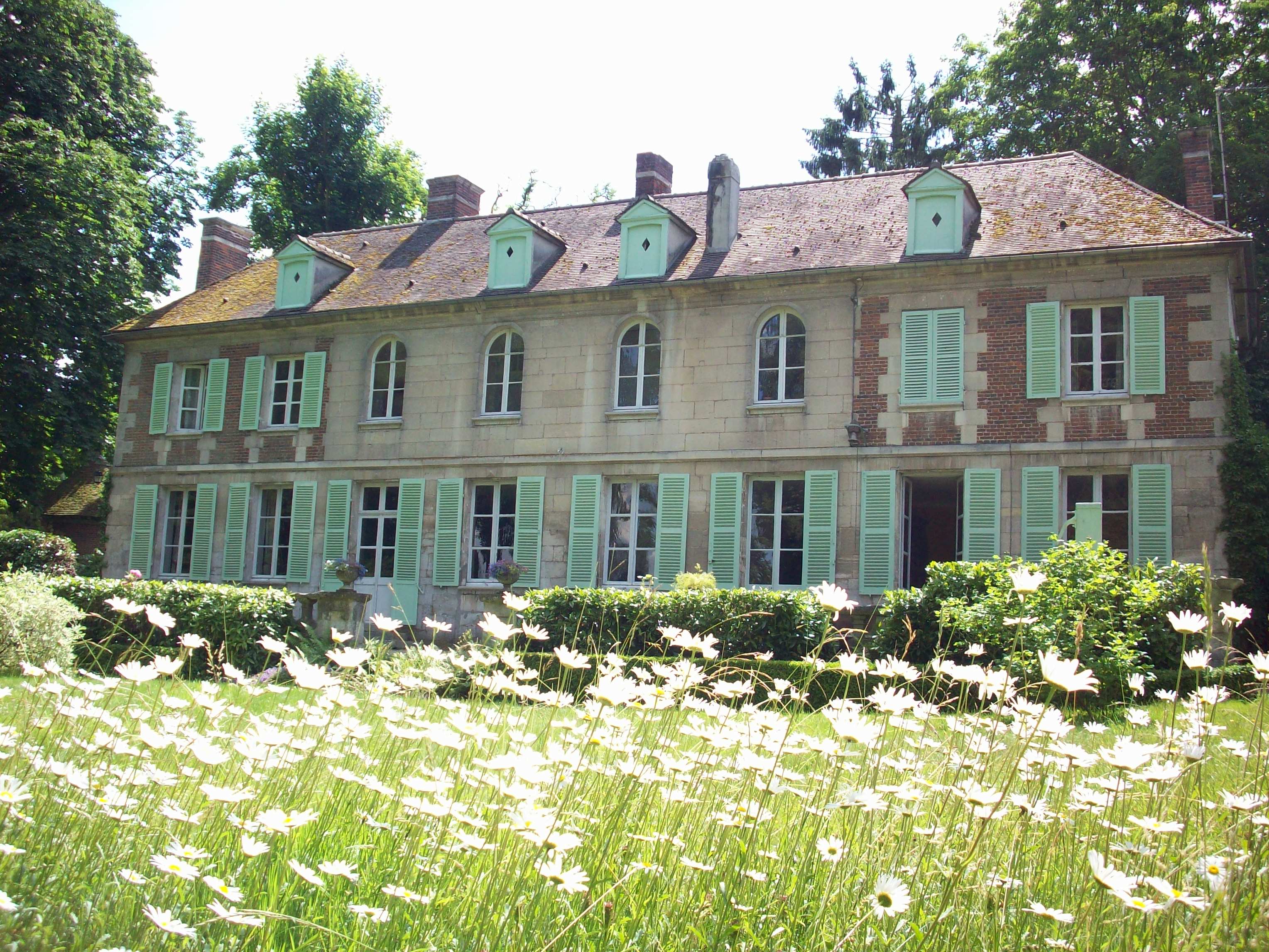 Jardin du château de Sacy