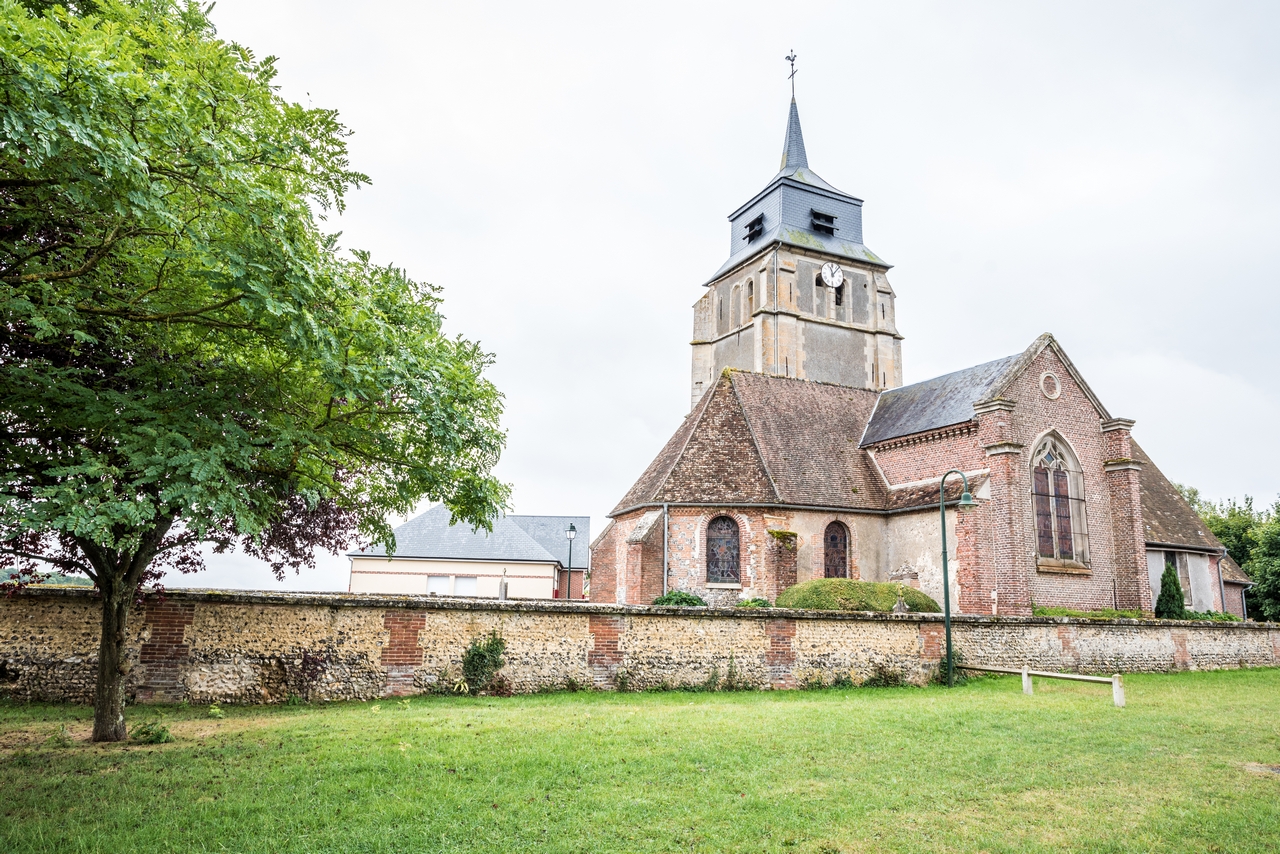 Eglise Saint Nicolas  France Hauts-de-France Oise Porcheux 60390