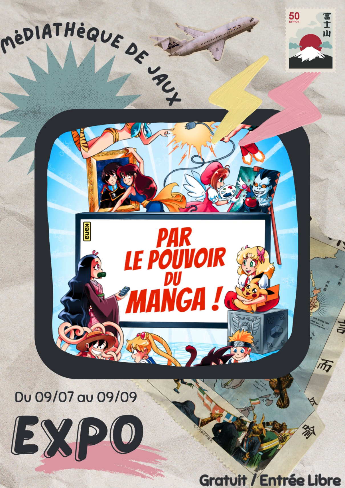 Par le pouvoir des mangas !