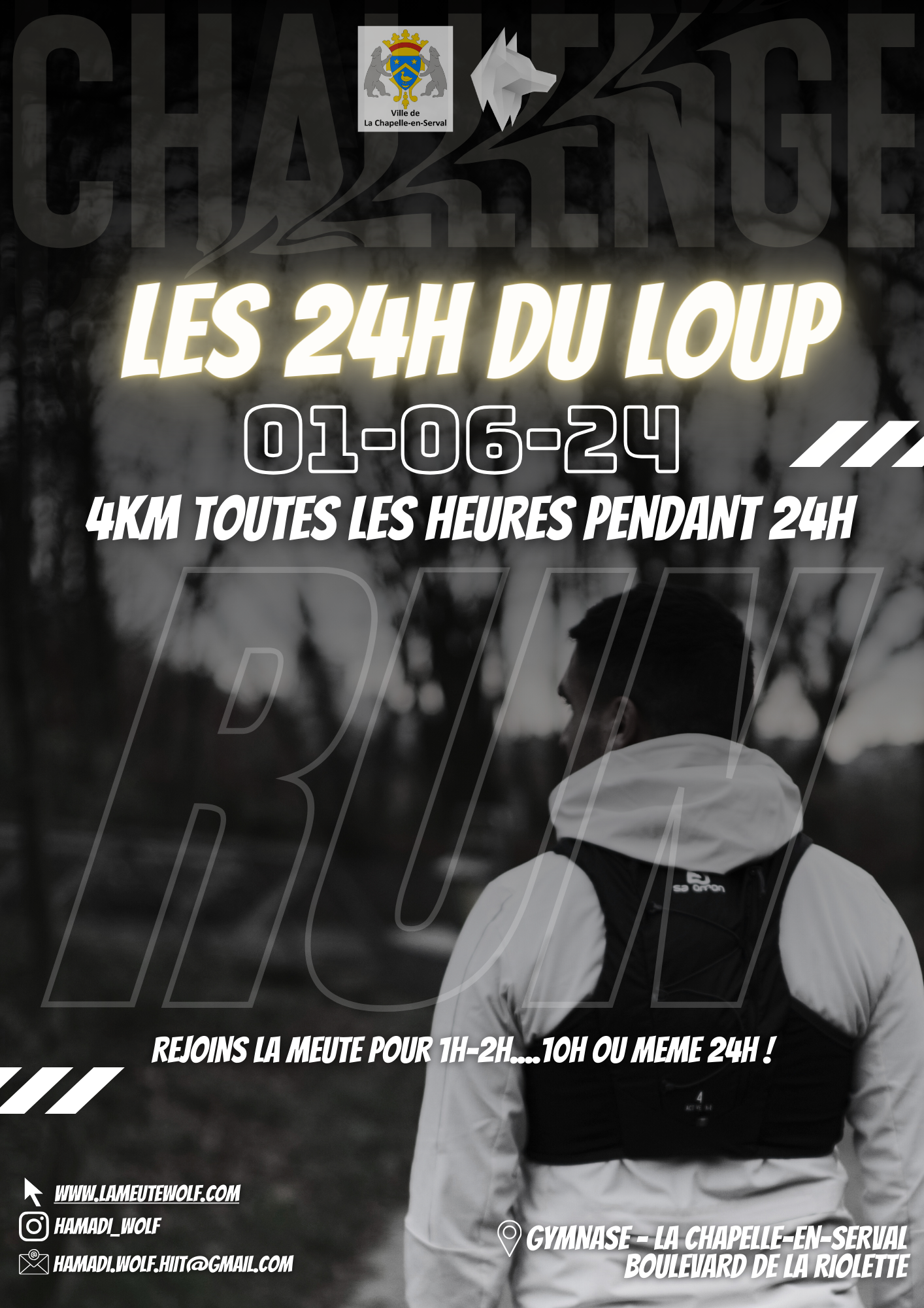 Course "Les 24h du Loup" à la Chapelle-en-Serval null France null null null null