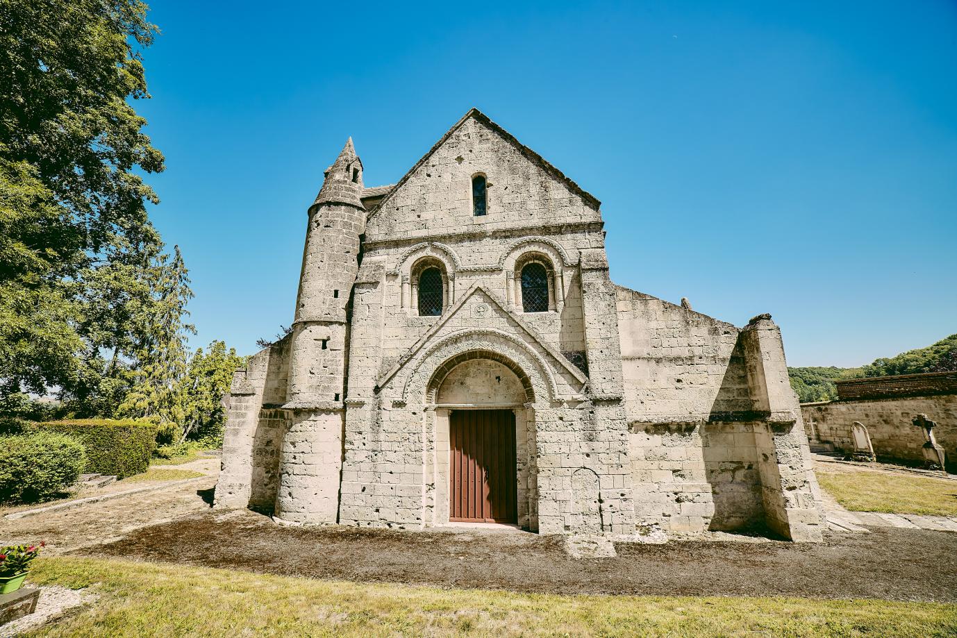 Eglise Saint-Médard de Pont-Saint-Mard  France Hauts-de-France Aisne Pont-Saint-Mard 02380