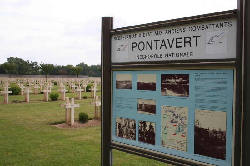 Cimetière français de Pontavert, Pontavert