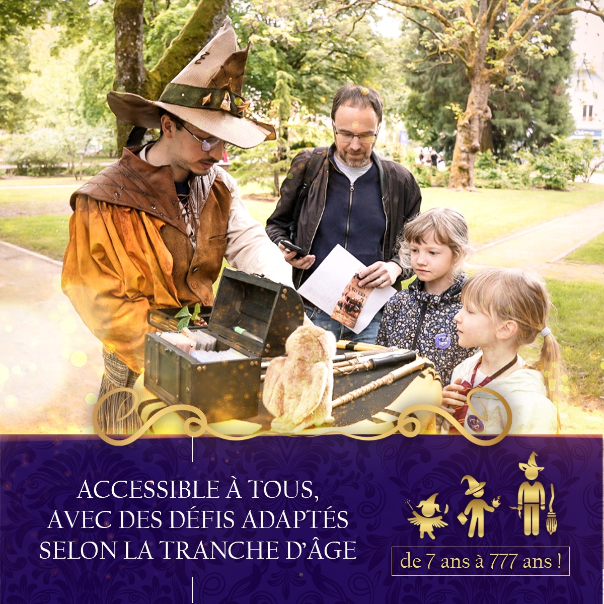 Escape Game en plein air - Mystères & Sortilèges : Le trophée des sorciers