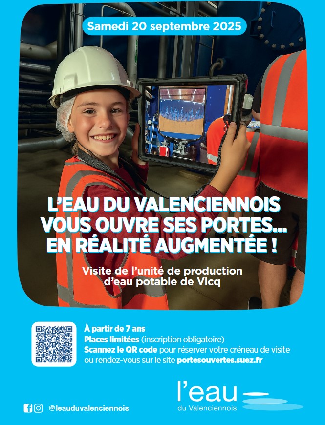Journée portes ouvertes chez l'Eau du Valenciennois