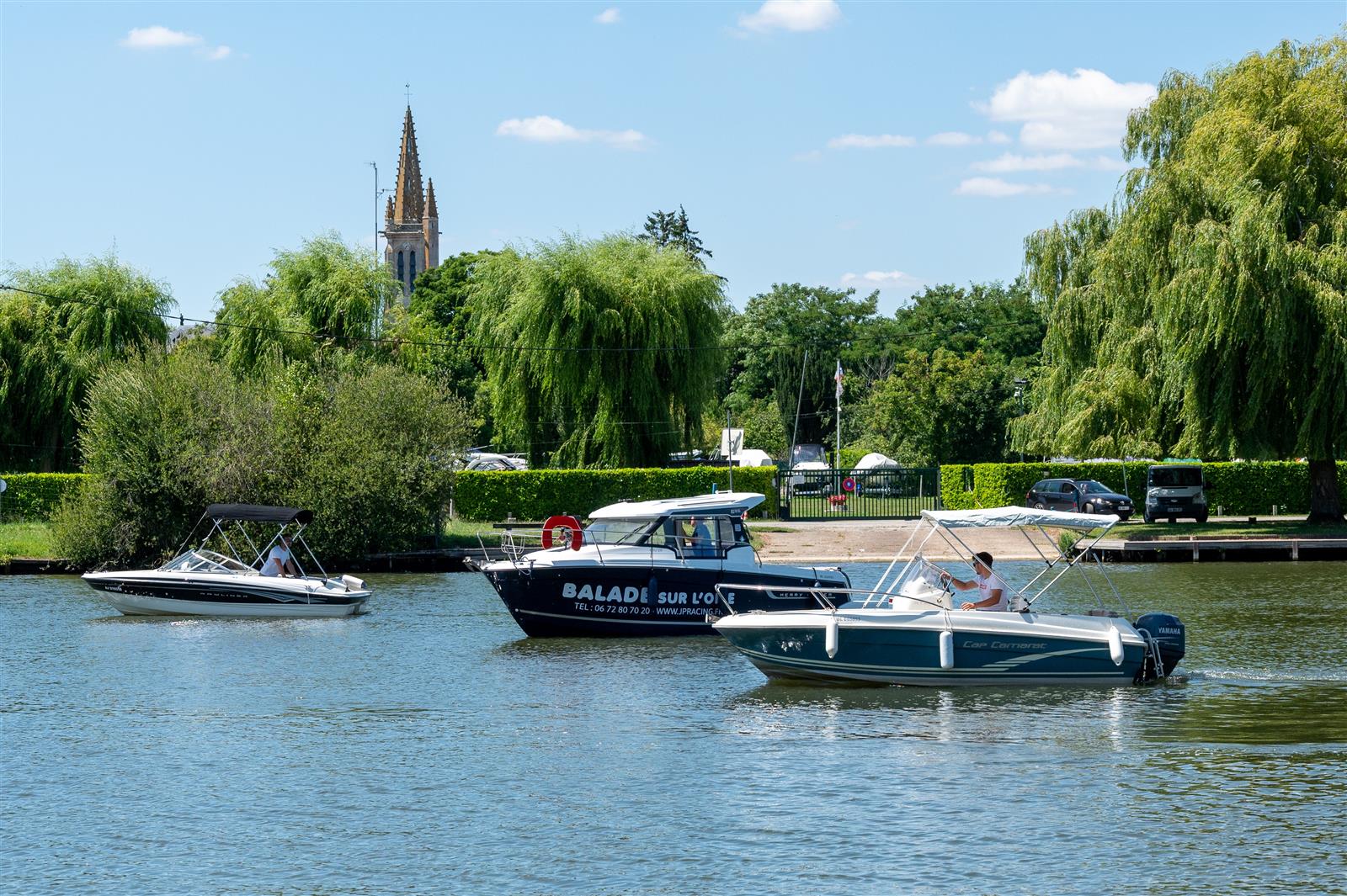 JP Racing, balade en bateau sur l'Oise