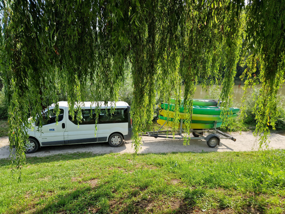Canoé sur l'Aisne - Vailly - Au Soleil de Picardie