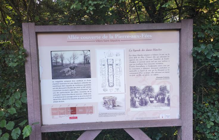 Villers et le Dolmen de la Pierre aux Fées