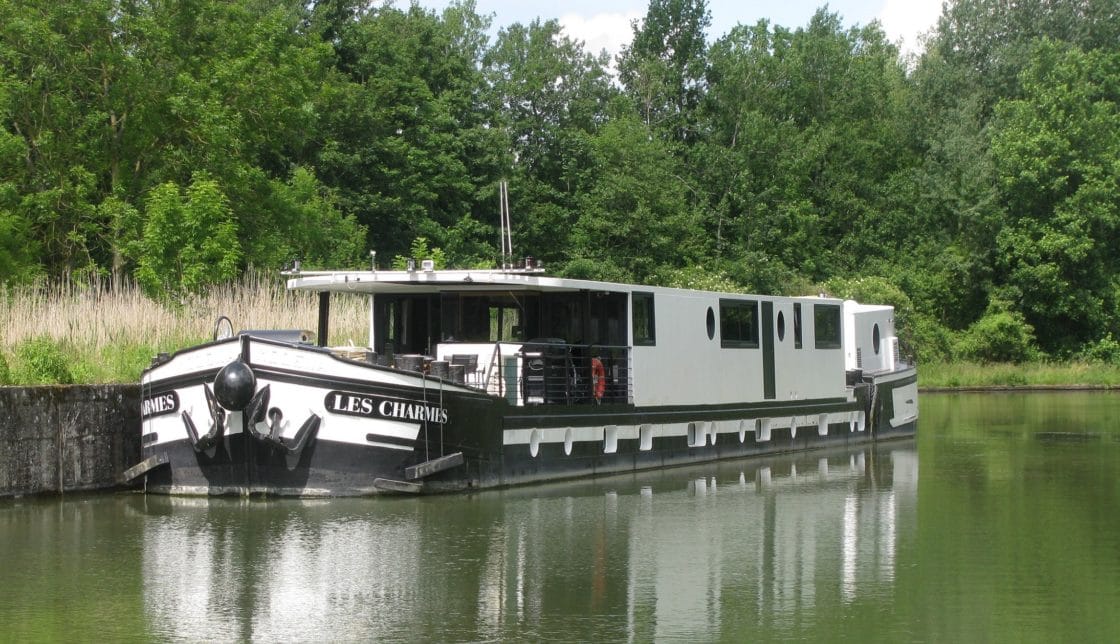 Les Charmes - Péniche privée_Site internet