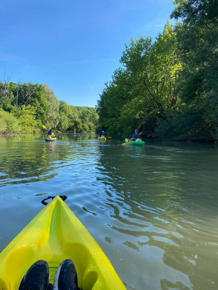 Canoé sur l'Aisne - Vailly - Au Soleil de Picardie