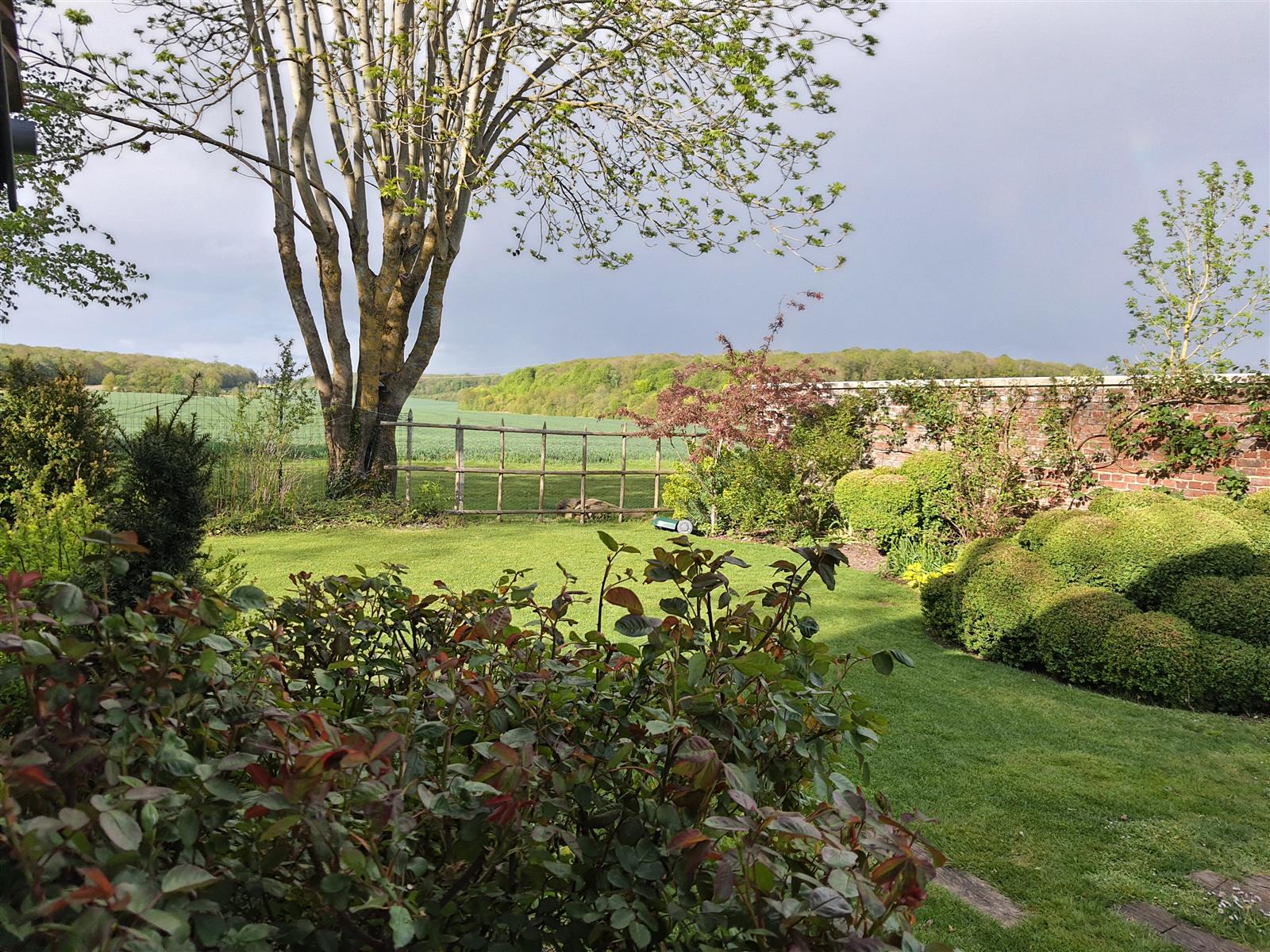 Vue sur la campagne