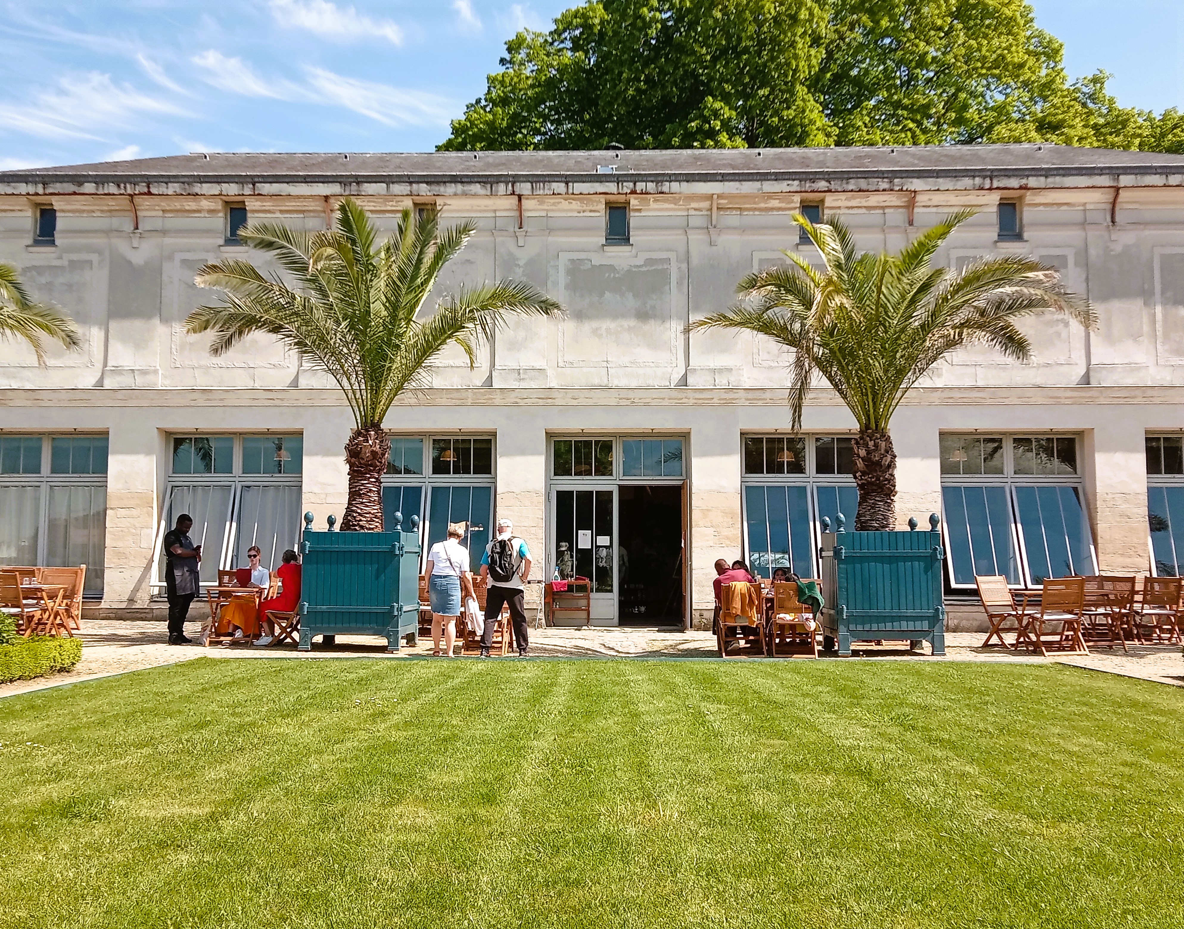 Salon de thé du Jardin des roses