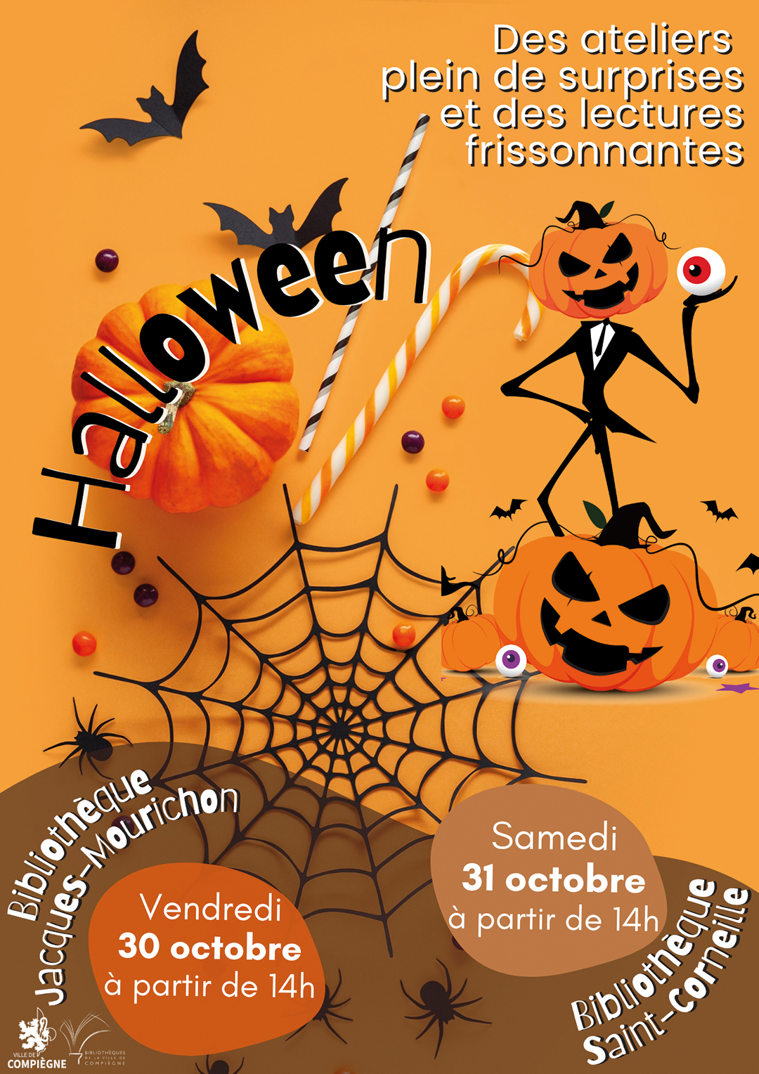Halloween à la bibliothèque | Jacques Mourichon