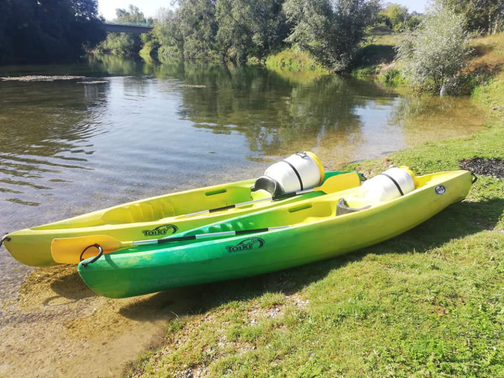 Canoé sur l'Aisne - Vailly - Au Soleil de Picardie