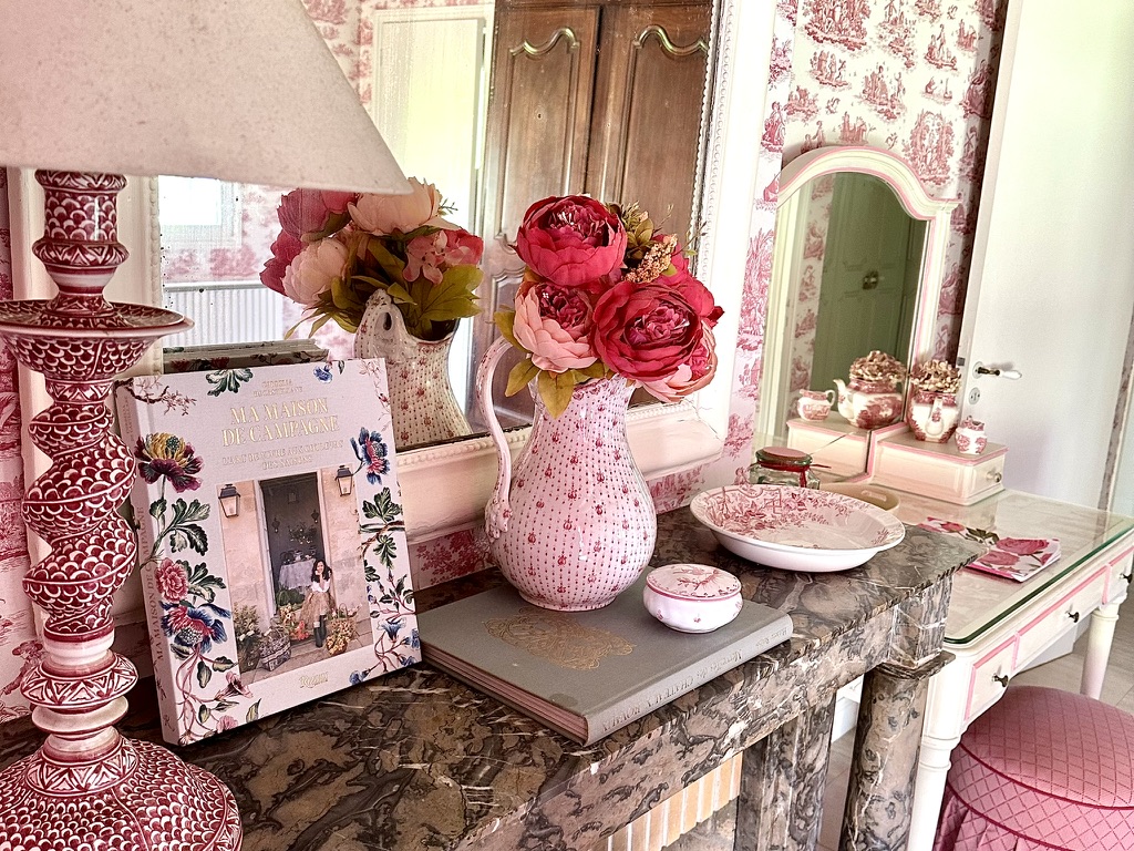 Passion Toile de Jouy dans la suite Pivoine