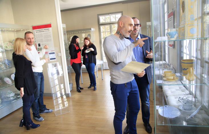 Visite au Musée Gallé-Juillet à Creil