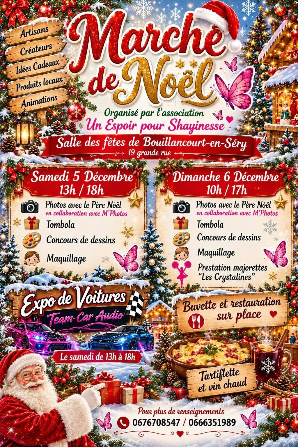 5-6 décembre - marché de noel - bouillancourt - ©un espoir pour Shayinesse 5-6 décembre - marché de noel - bouillancourt