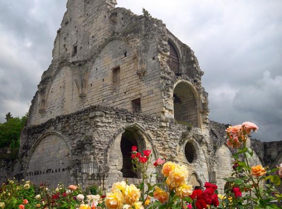 Abbaye de Chaalis Roses