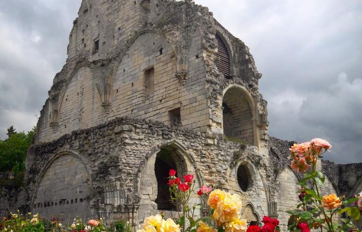 Abbaye de Chaalis Roses