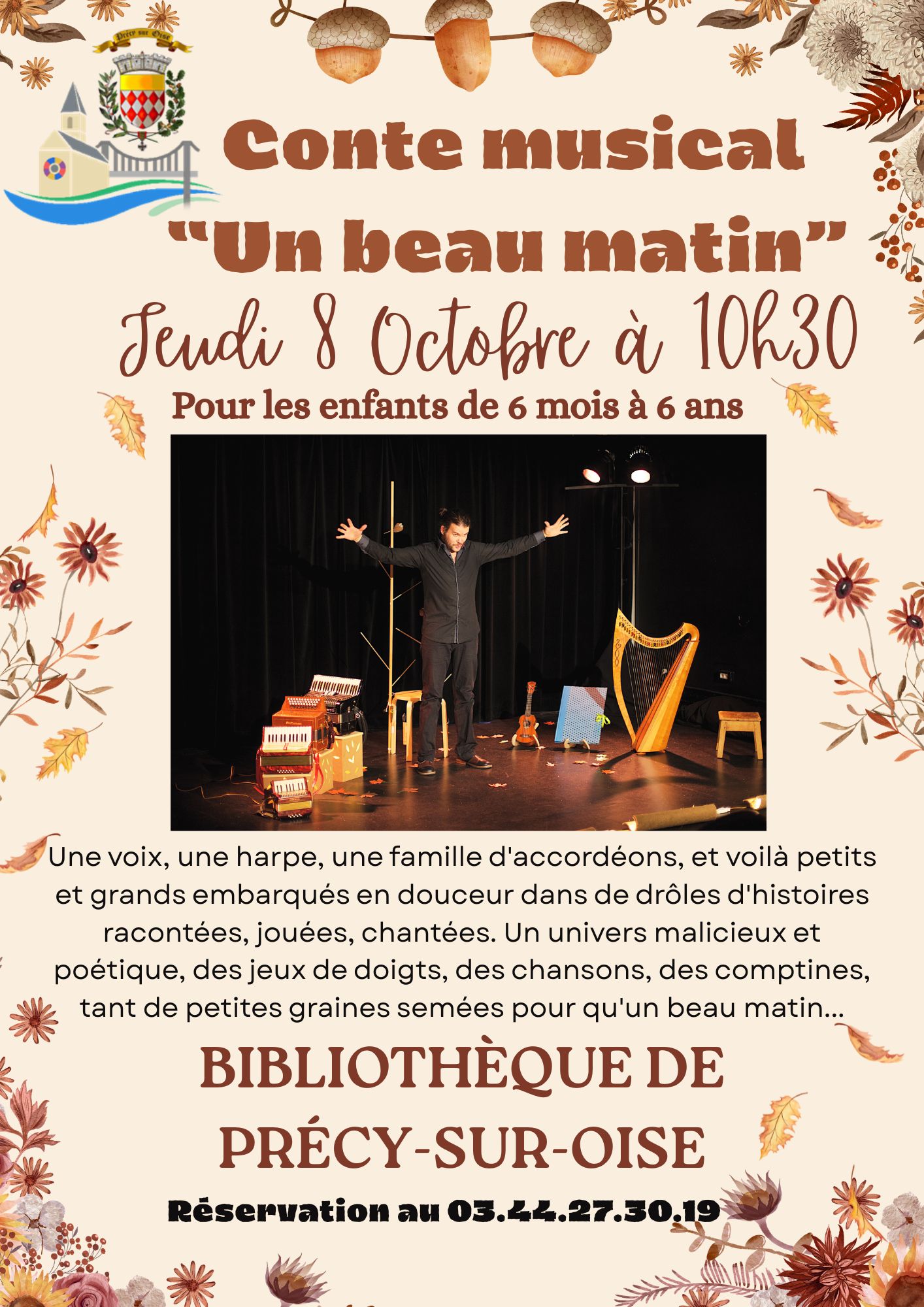 Spectacle enfants "Un beau matin"