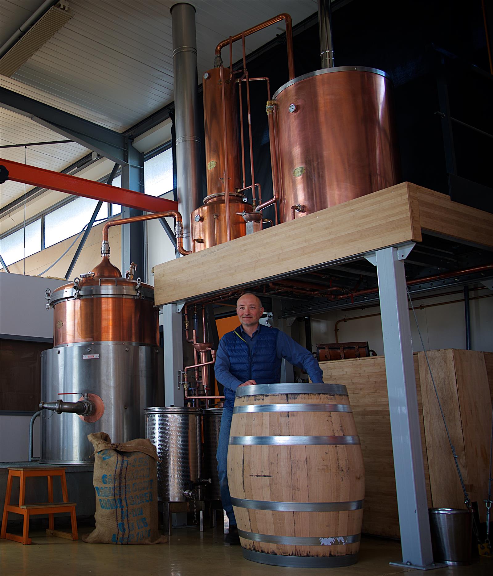 Alambic Distillerie Ergaster Whisky Biologique