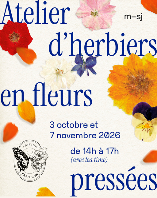Atelier fleurs pressées - du 3 au 7 nov