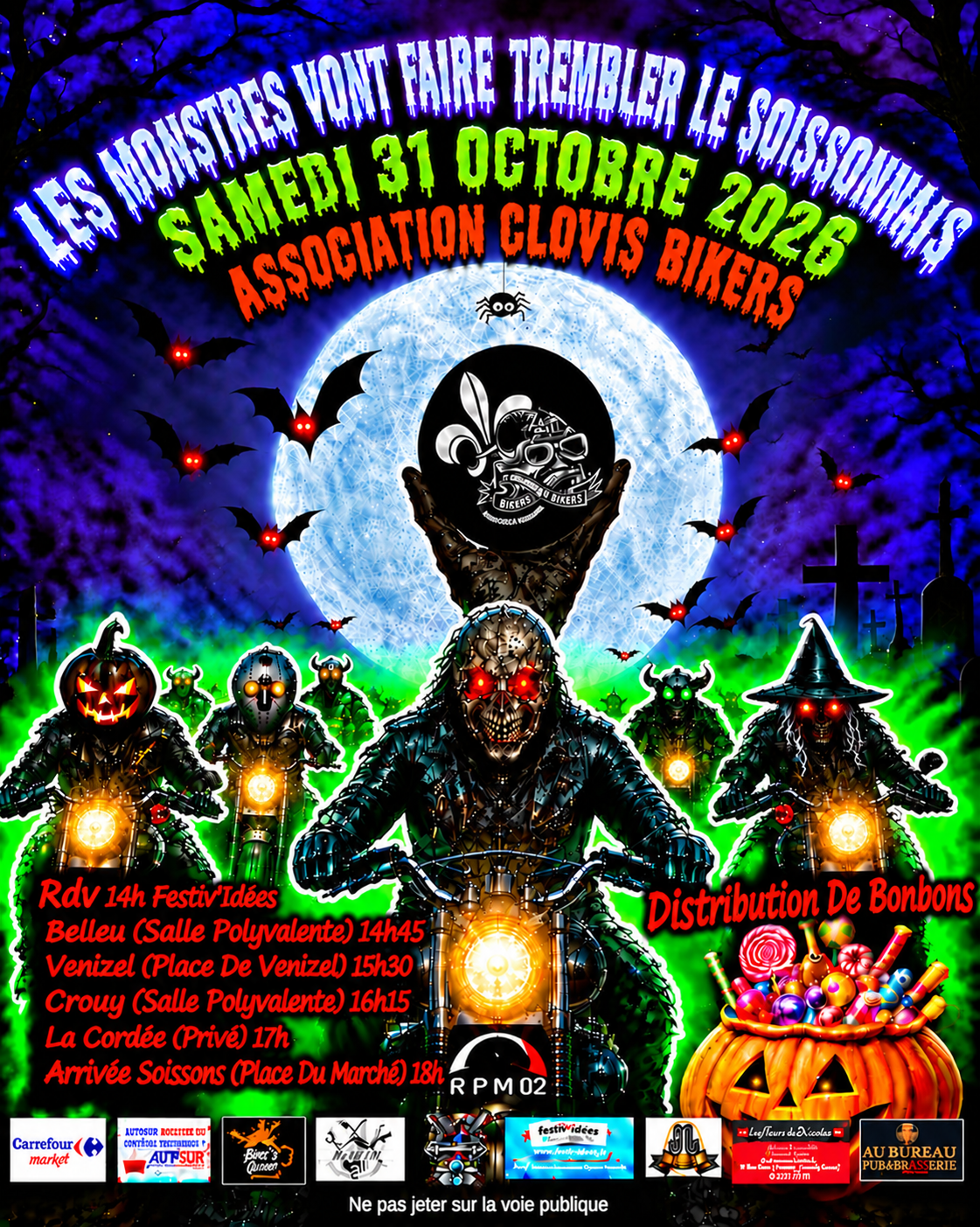 Bikers halloween 31