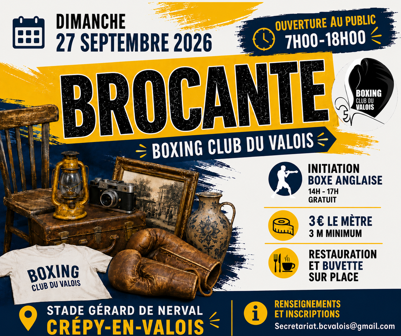 Brocante Crépy - 26 sept