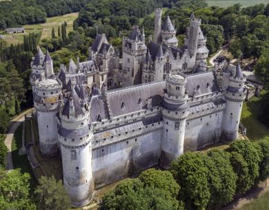 Château de Pierrefonds vu du nord-ouest