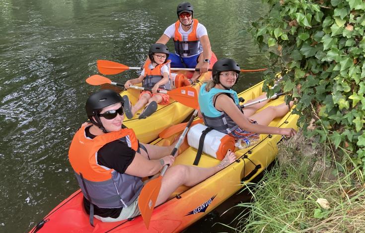 Canoë Kayak au Camping de la Trye
