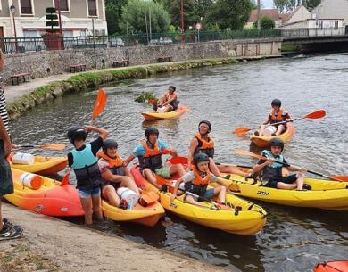 Canoë Kayak au Camping de la Trye
