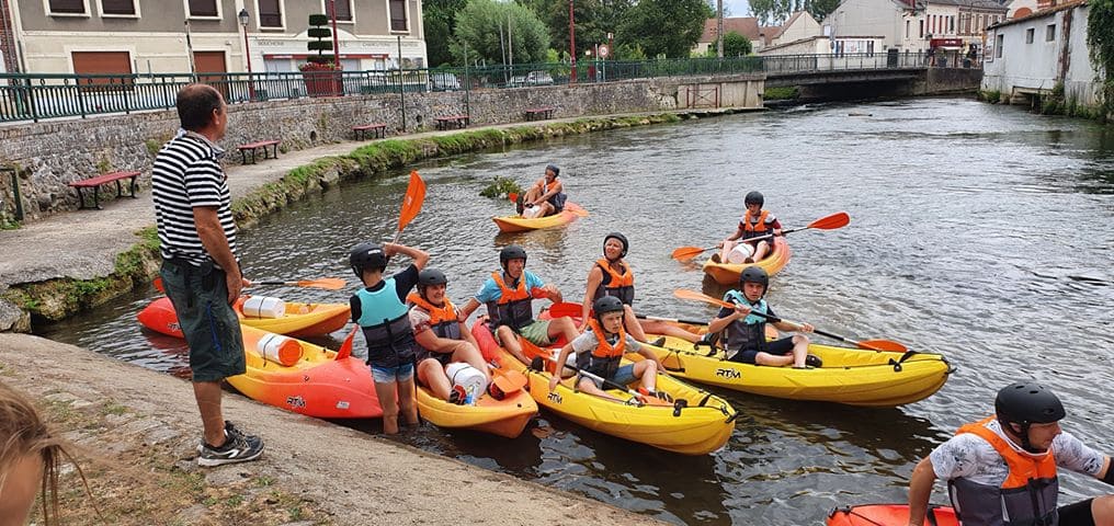 Canoë Kayak au Camping de la Trye