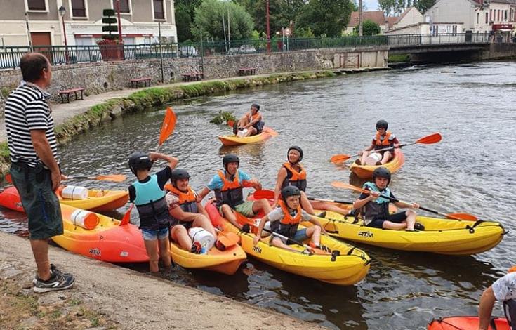Canoë Kayak au Camping de la Trye