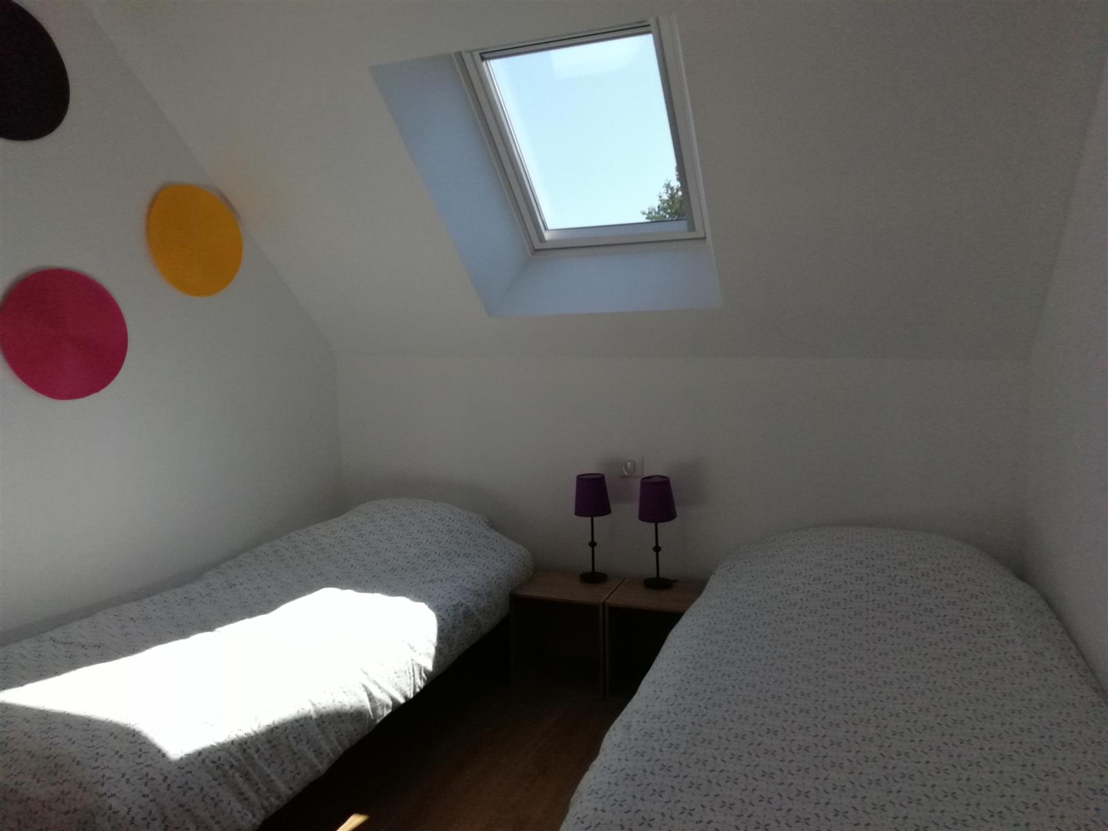 Chambre à l'étage_© Gîte l'Ormeau_VIT