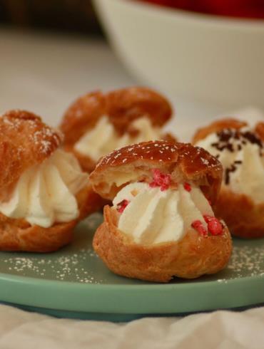 Choux à la crème Chantilly1 - Copie Atelier de crème Chantilly