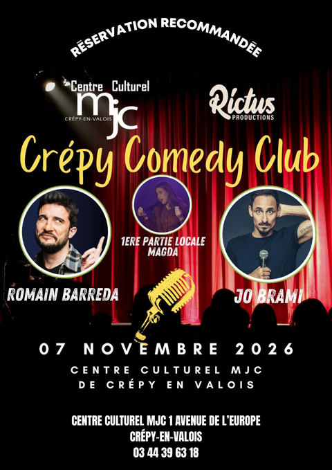 Crepy comedy club - 7 nov