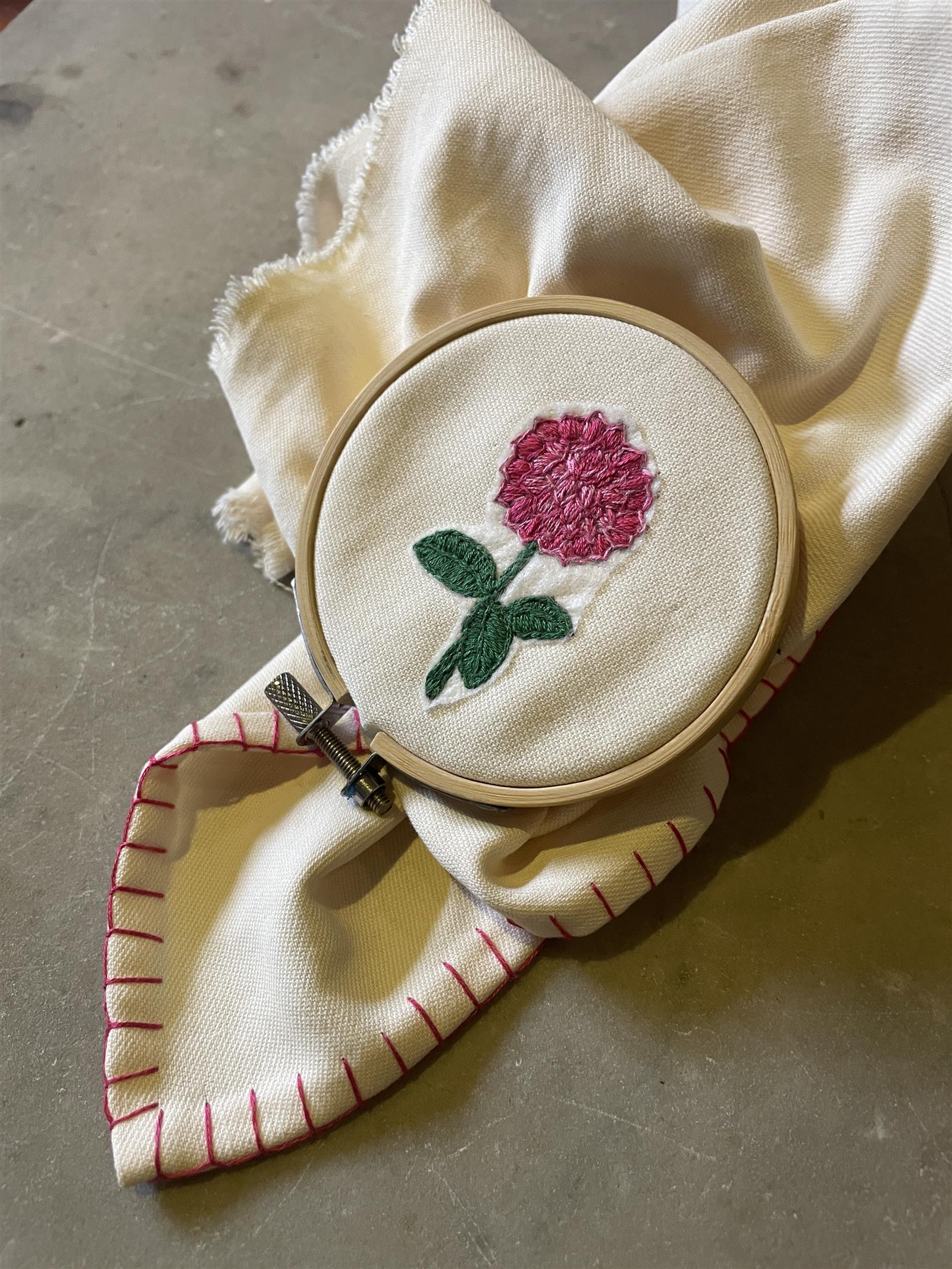 Serviette broder