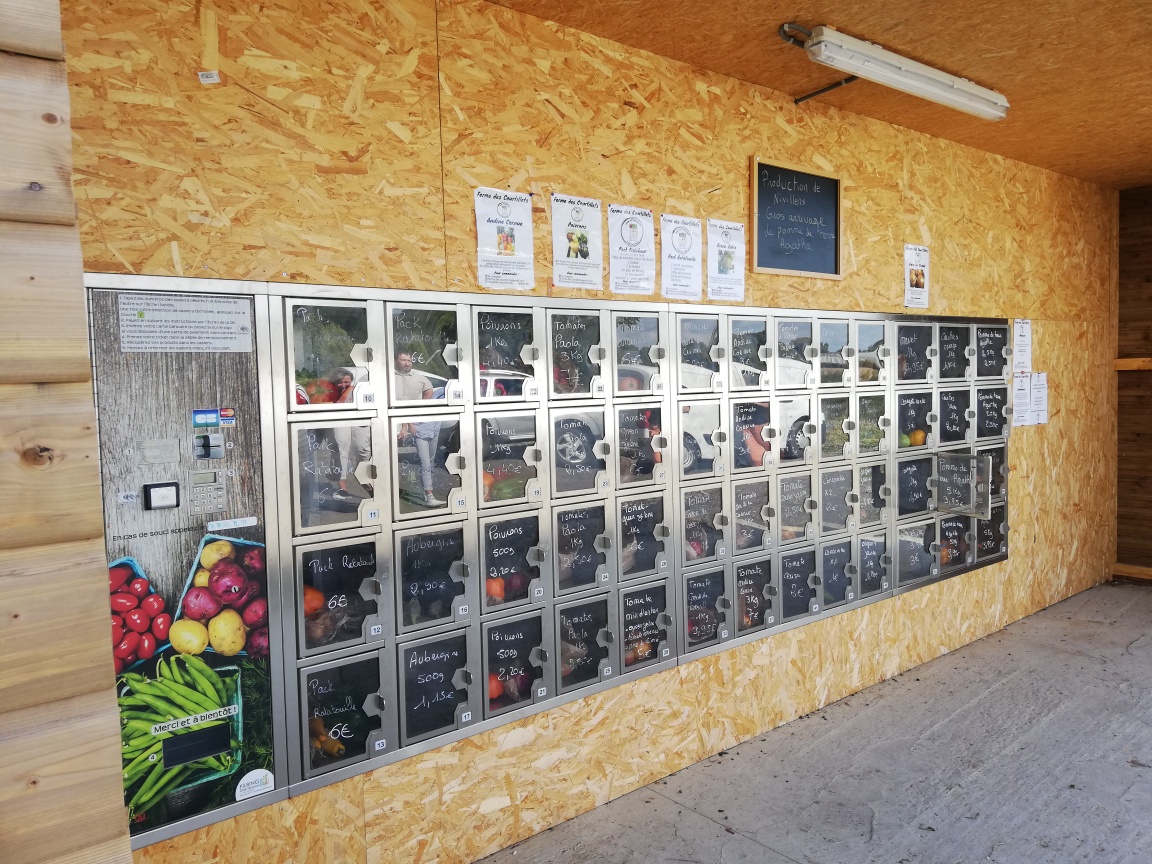 Distributeur automatique Ferme des Courtillets Nivillers