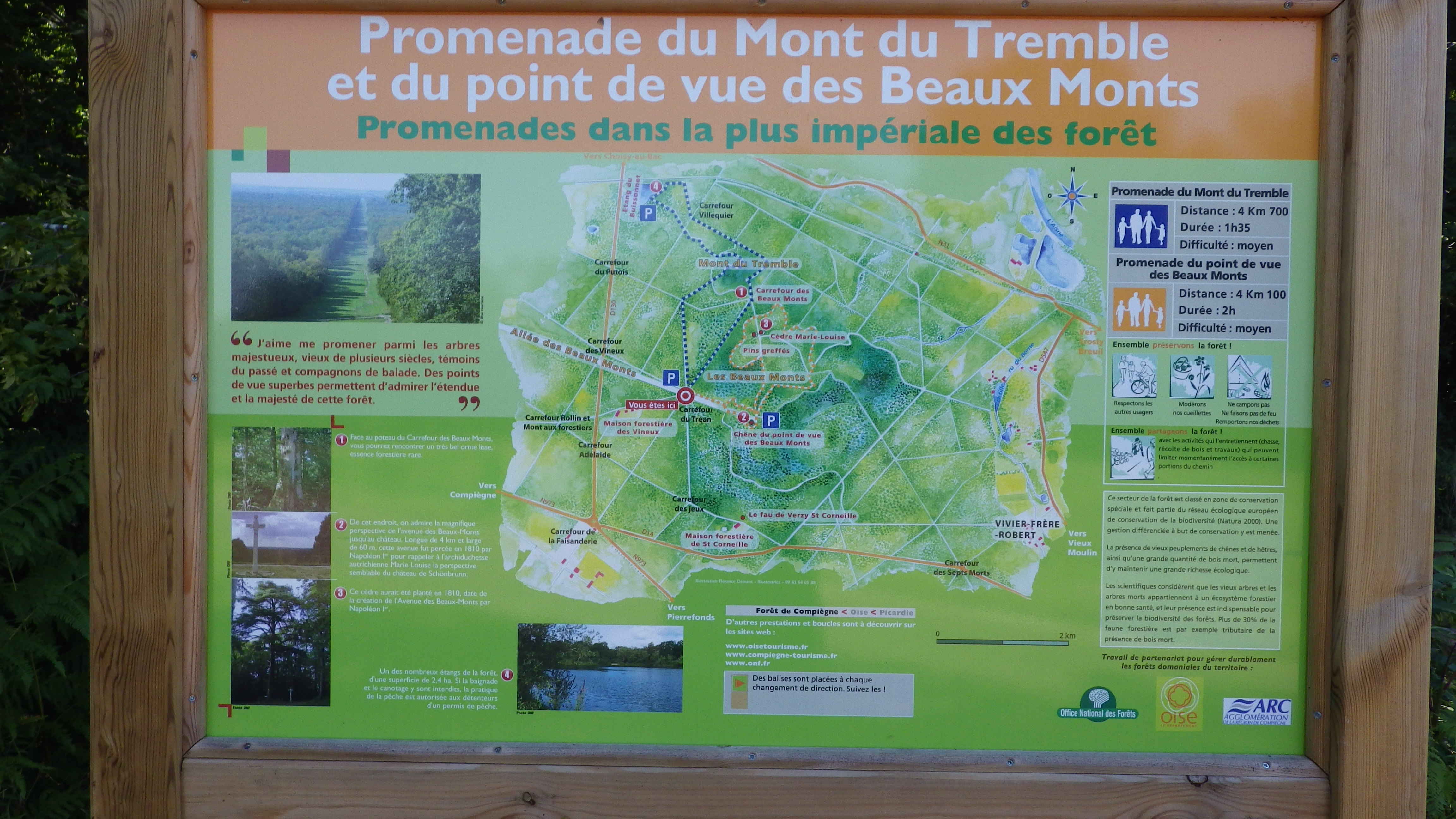 Mont du Tremble  France Hauts-de-France Oise Compiègne 60200
