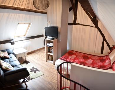Le salon et chambre