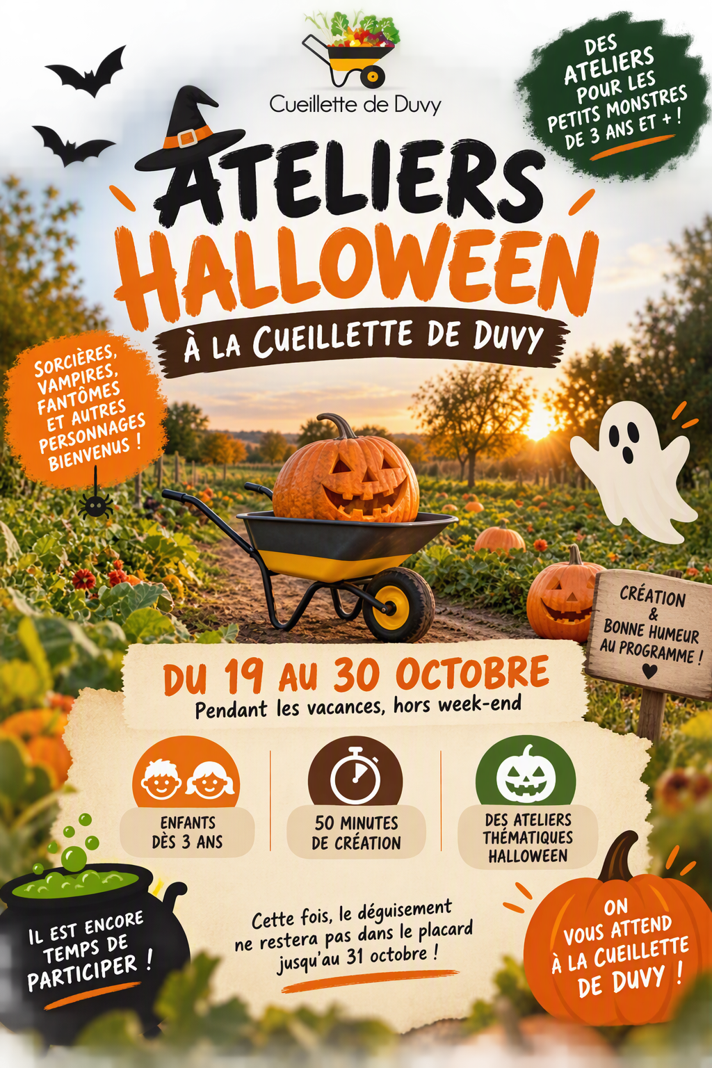 Halloween Duvy - jusqu'au 30 oct