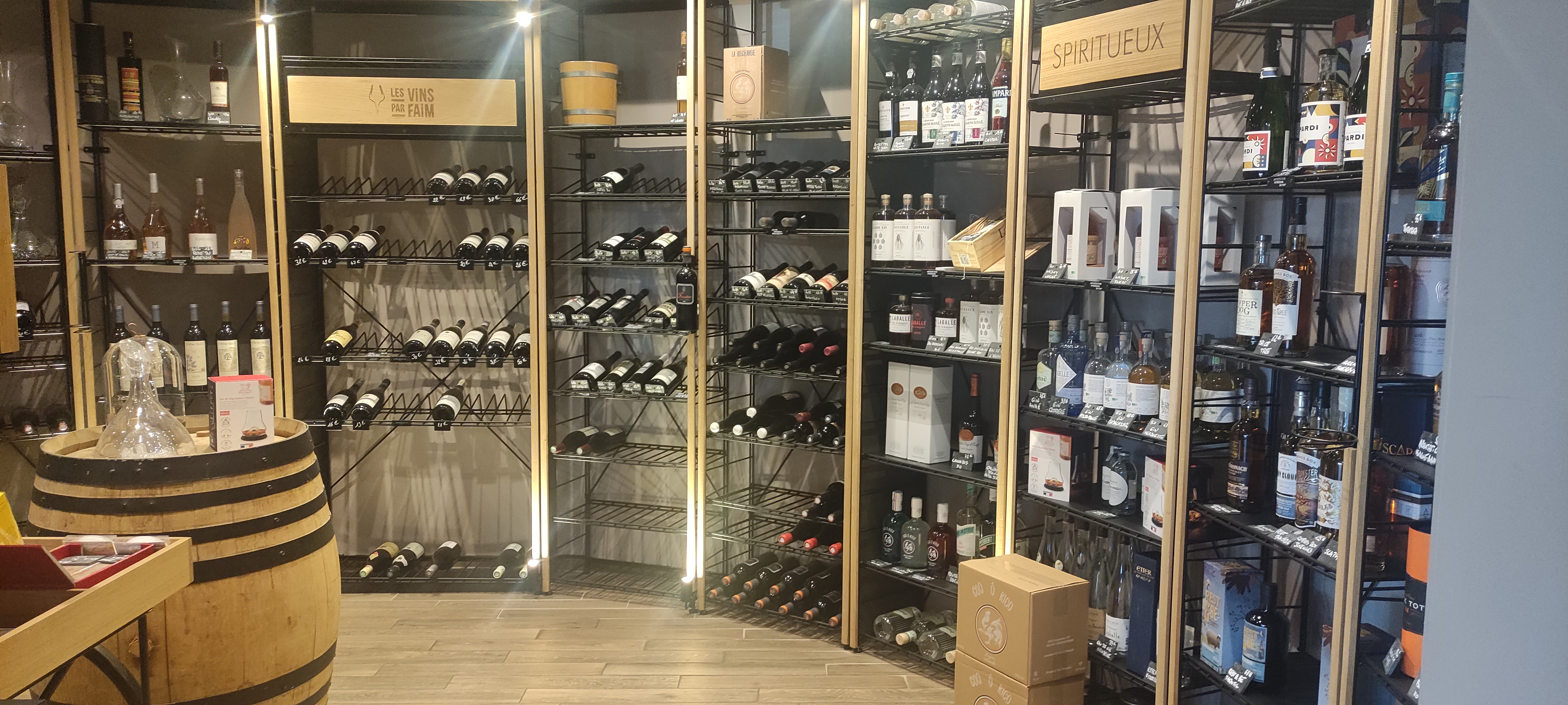 Les vins par faim