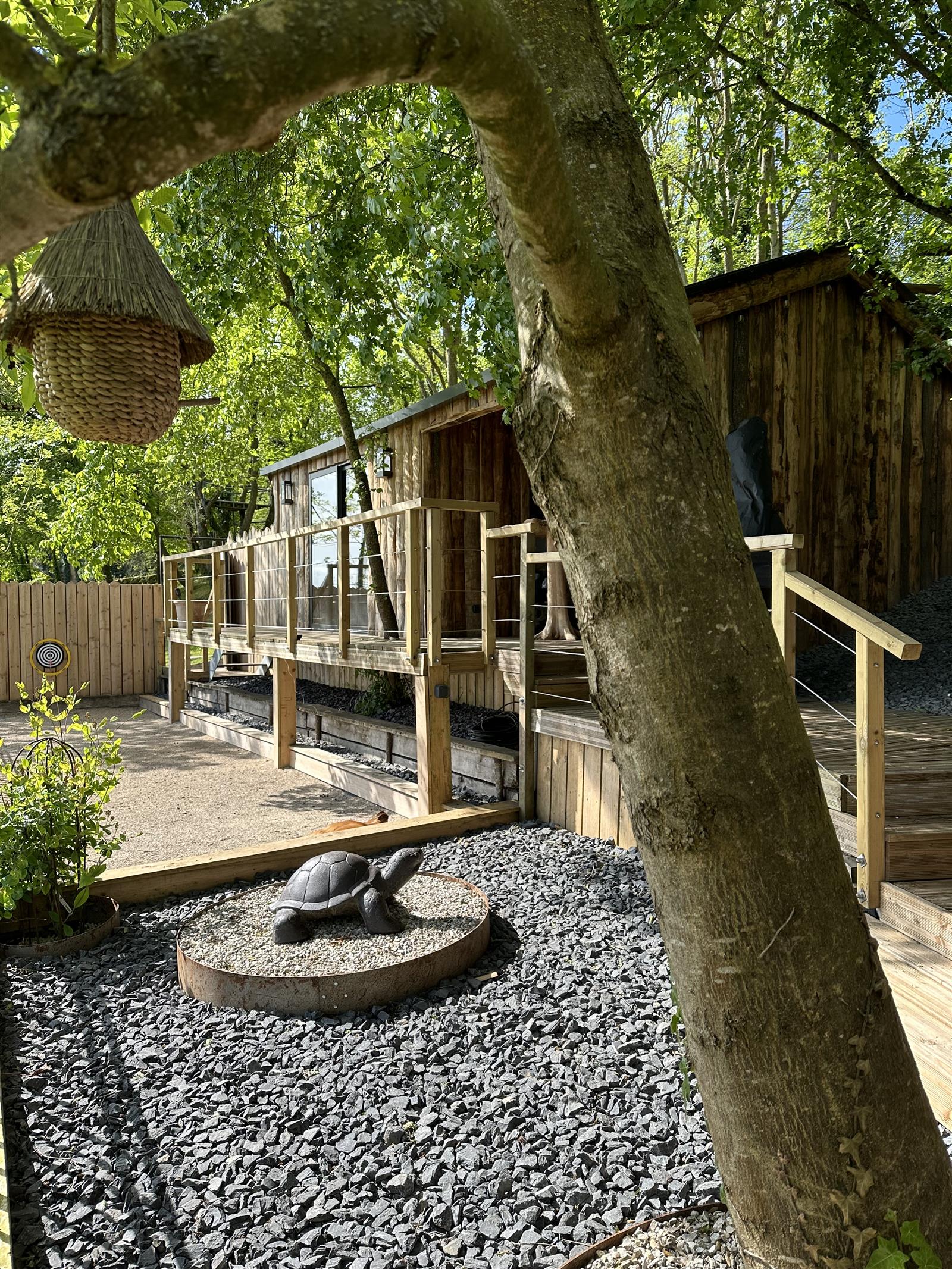 Cabane avec spa-Coeur de Lodge