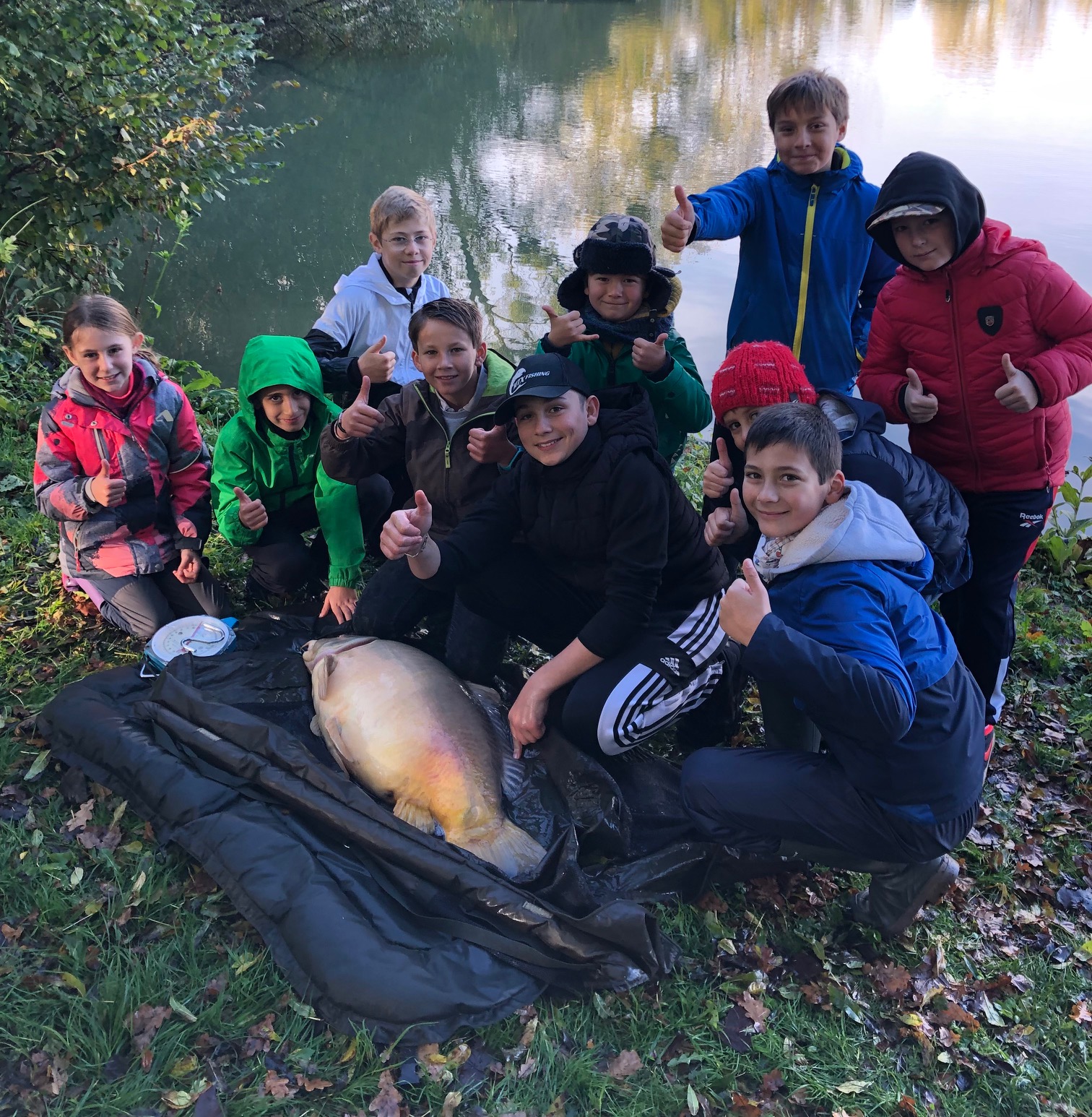 stage de pêche vacances scolaire