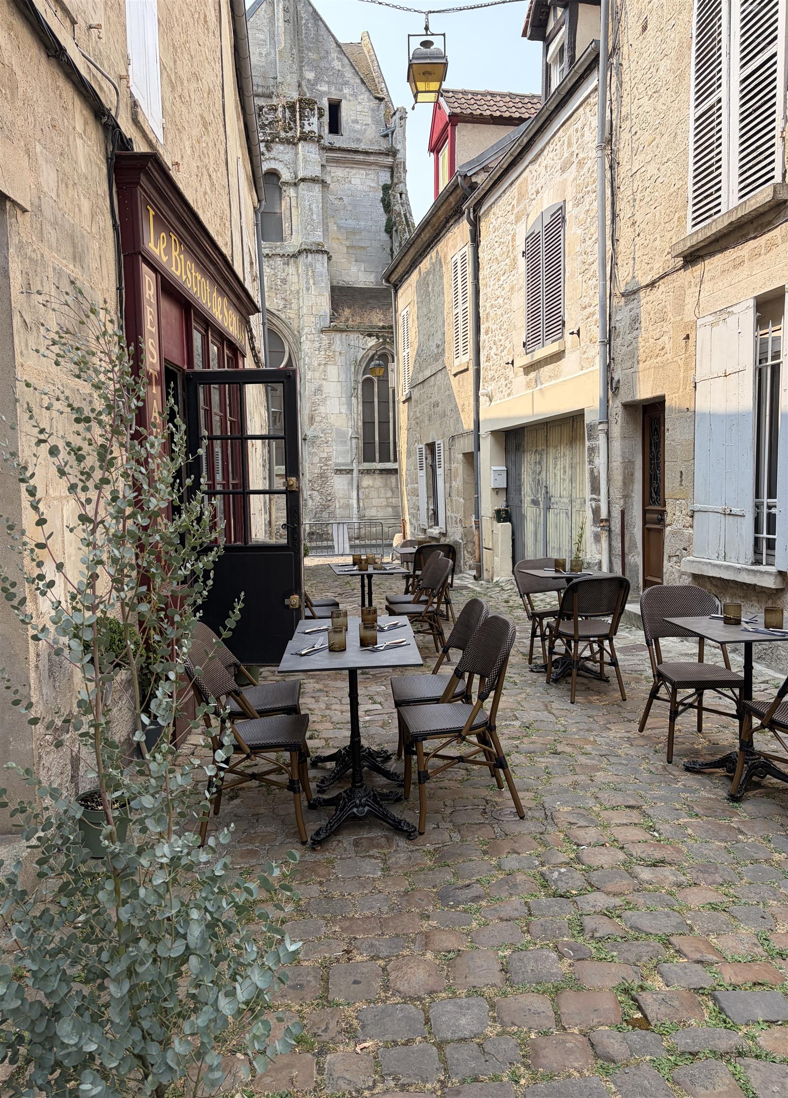 Le bistrot de Senlis nouvelle terrasse