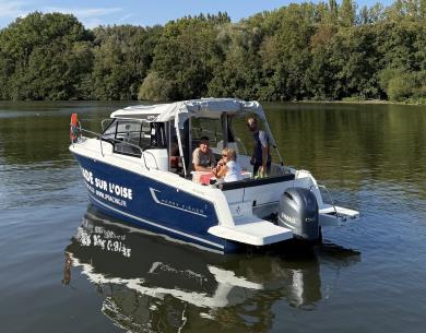 JP Racing, balade en bateau sur l'Oise